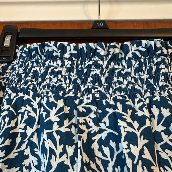 J. Crew Blue and White Bubble Mini Skirt - Picture 4 of 7